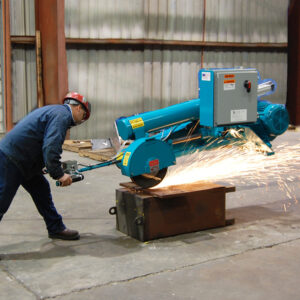 Swing frame grinding