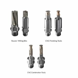 MILLING TOOLS (ROUTER BITS) AND COMBINATION TOOLS